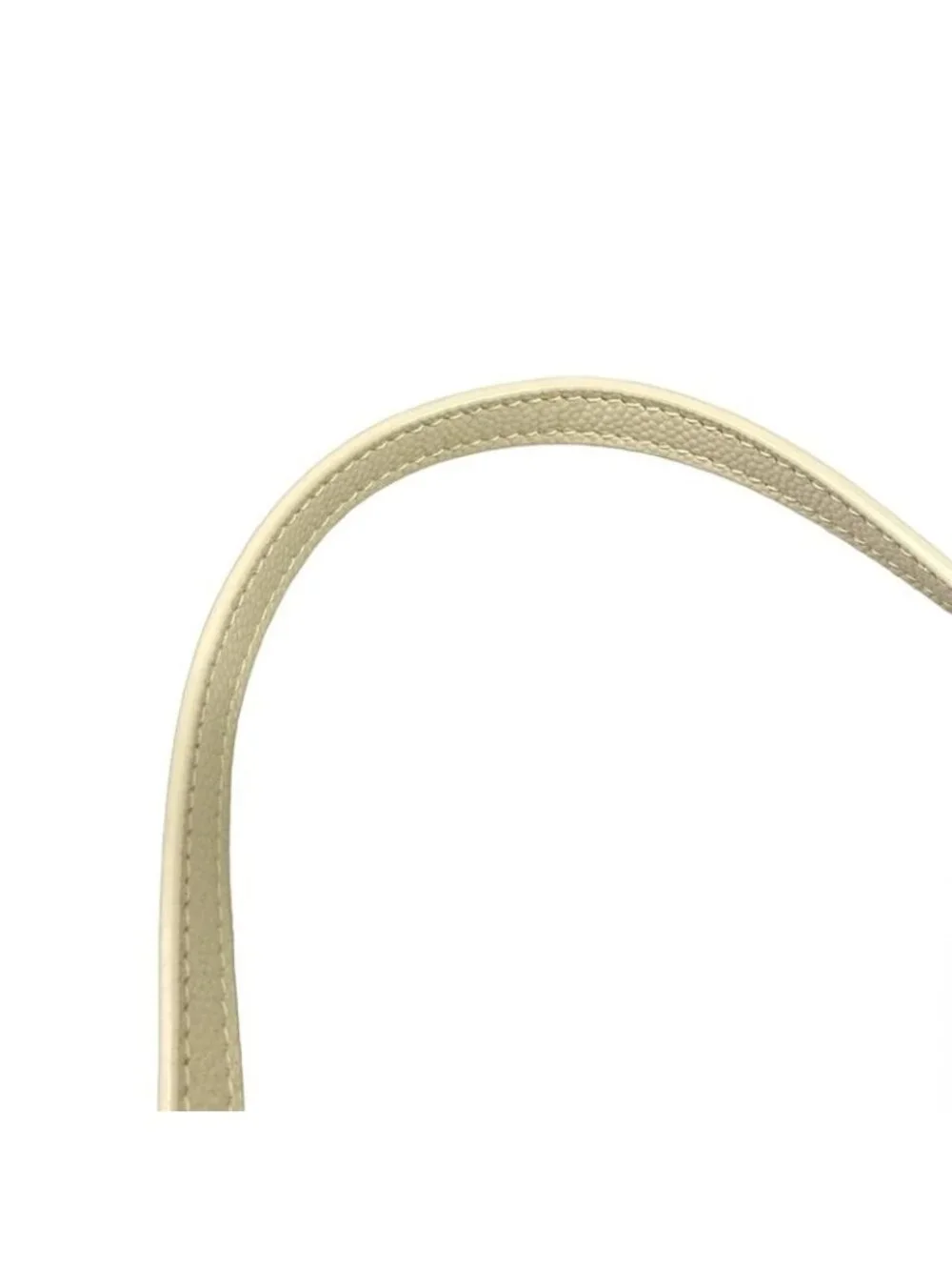 ★SOLD★ Saint Laurent Paris Wallet Cassandra Envelope Chain White Leather - Picture 11 of 13